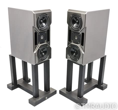 Wilson Audio Cub Series 2 Bookshelf Speakers Gloss Grey Pair Sound