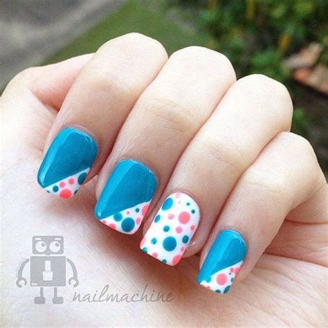 30 Adorable Polka Dots Nail Designs Art And Design Dot Nail Art