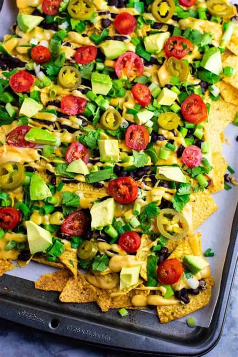 Loaded Veggie Nachos Recipe Build Your Bite