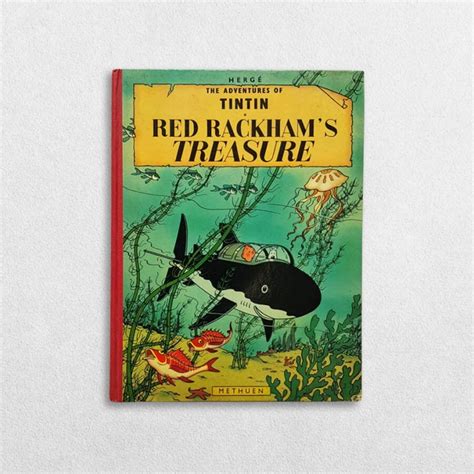 The Adventures Of Tintin Red Rackhams Treasure Hornseys Gallery