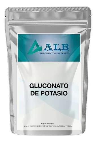 Gluconato De Potasio Puro Usp Gr Vip Alb Sabor Caracteristico