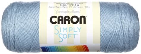 Caron Simply Soft Solids Yarn Light Country Blue 1 Count Frys Food