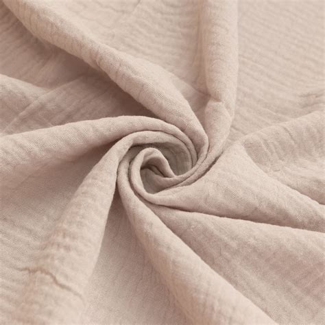 New Colors Cotton Double Layered Gauze Muslin Baby Fabric For Blanket