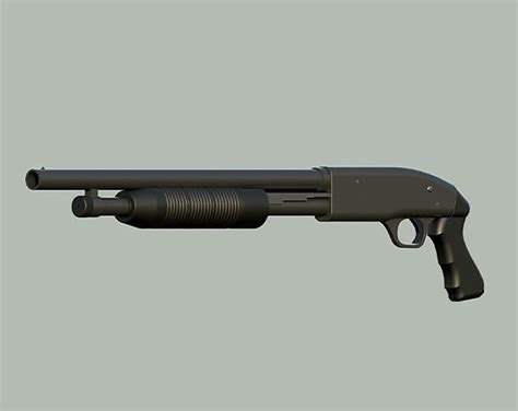 Mossberg 500 Shotgun 3d Model 3d Model Cgtrader