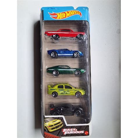 Five Pack HotWheels Velozes E Furiosos Shopee Brasil