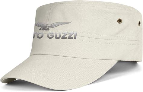 Blfhj Moto Guzzi Motorcycle Logo Unisex Cotton Military Cap Flat Cap