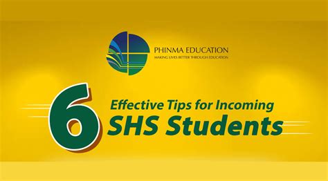 Effective Tips For Incoming Shs Students Phinma Education Laguna