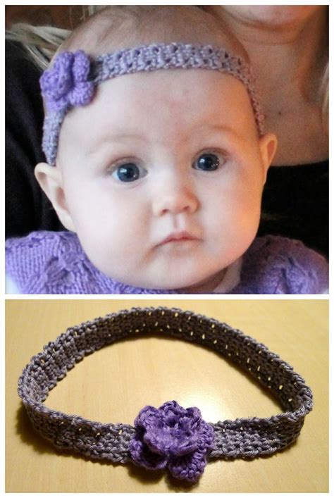 How To Crochet Baby Headbands Crochet Baby Headband Free Crochet