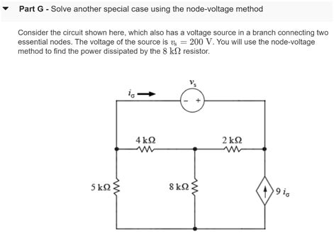 Solved Learning Goal To Use The Node Voltage Method To Chegg