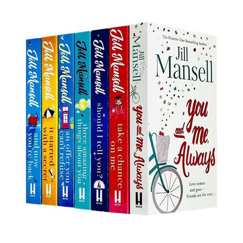 Jill Mansell Collection 7 Books Set You And Me Always Take A Chance