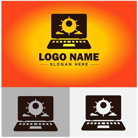 Premium Vector Laptop Icon Laptop Repair Website Design Logo App Ui