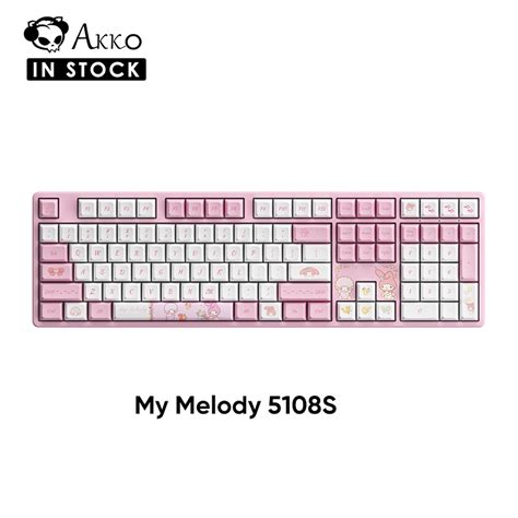 Akko My Melody S Hot Swappable Wired Mechanical Keyboard With RGB Backlit JDA Profile Dye