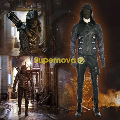 Green Arrow Costume Cosplay Arrow Season 5 Prometheus Cosplay Costume ...