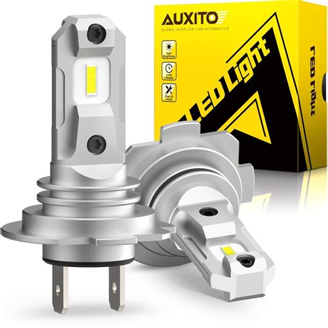 Auxito Fanless Led L Mpada Do Farol Do Carro Tamanho Mini L Mpada