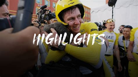 Tour De France Highlights Pogacar Deklassiert Vingegaard Und