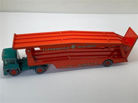 Matchbox Lesney No Guy Warrior Car Transporter Farnborough Measham