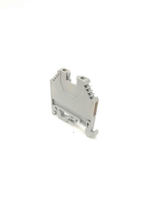 2 5mm Terminal Block Din Rail Mount Grey Screw Type Model ATB2 5