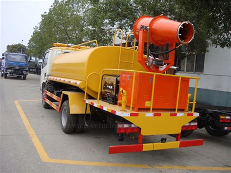 Mini Ton Dust Suppression Water Mist Cannon Sprayer Truck Chengli