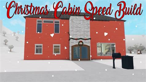 Bloxburg House Ideas For Christmas