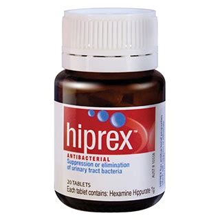 Hiprex 1g - 20 Tablets | WholeLife