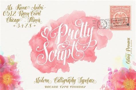 Descargar Fuente Pretty Script Free Download Gratis En Ifont