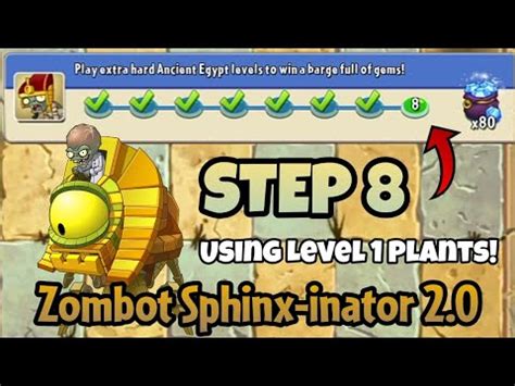 Plants Vs Zombies 2 Epic Quest Ancient Egypt Entanglement Step 8