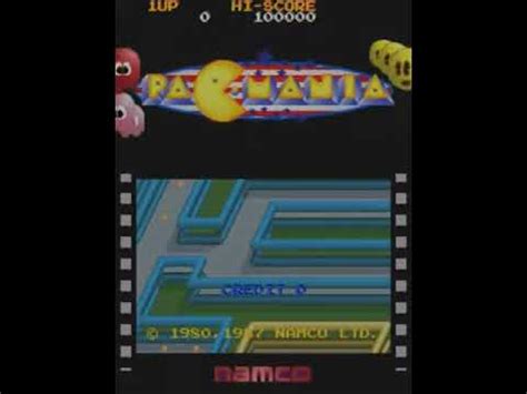 Pac Mania Mame Gameplay Video Snapshot Rom Name Pacmania Youtube