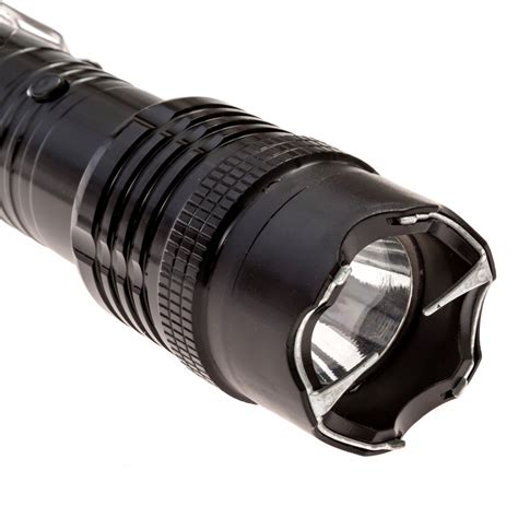 Police Stun Gun Max Voltage Rechargeable With Led Flashlight