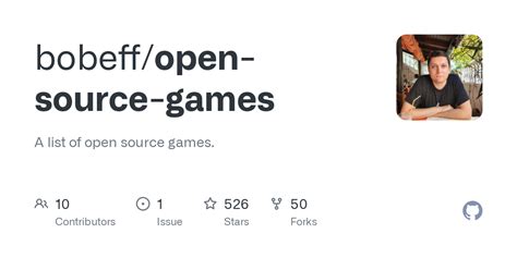 Github Bobeffopen Source Games A List Of Open Source Games