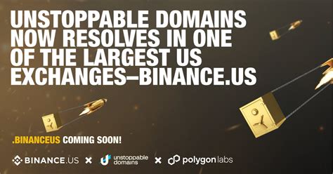 Polygon Labs On Twitter BinanceUS Domains Are Coming Soon