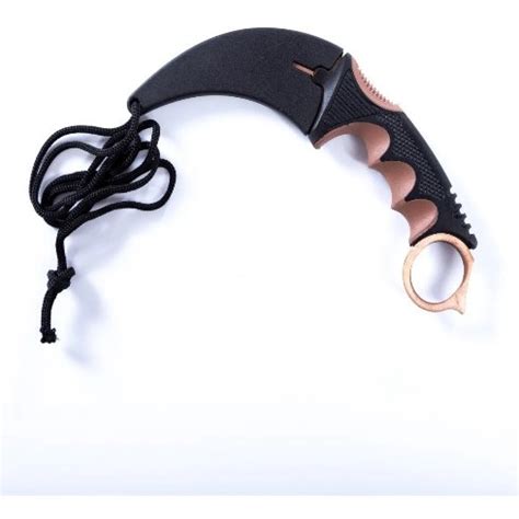 Karambit Lua Tek Cobre Full Tang Bainha