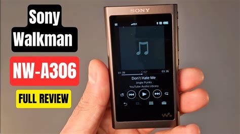 Sony Walkman NW A306 High Res MP3 Player YouTube