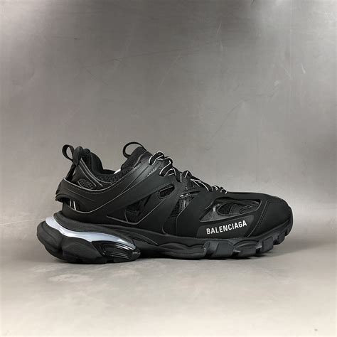 Balenciaga Led Track Trainers Black Lighted Sole The Sole Line