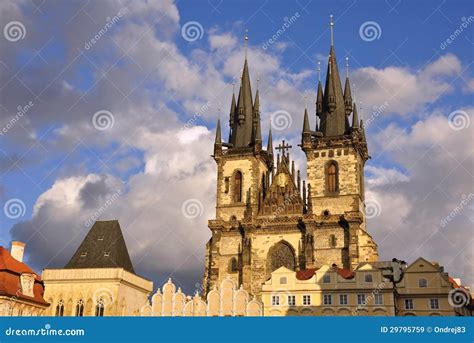 Church In Prague Stock Image Image Of Angel Stone Building 29795759