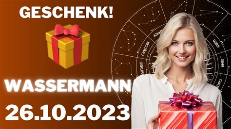 Wassermann Ein Geschenk F R Dich Horoskop Oktober