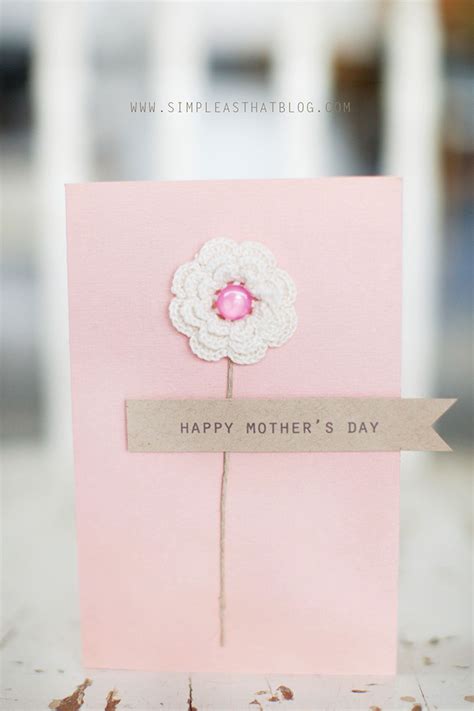 Happy Mothers Day Diy Card` Card Template