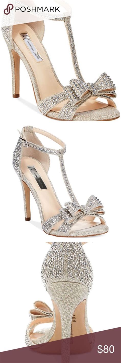 Inc International Concepts Crystal Rhinestone Heel Rhinestone Heels Shoes Women Heels