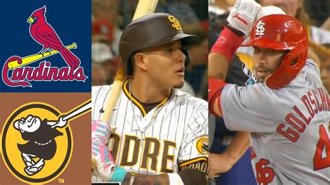 Padres Vs Stlouis Cardinals Highlights September 21 2022 Mlb