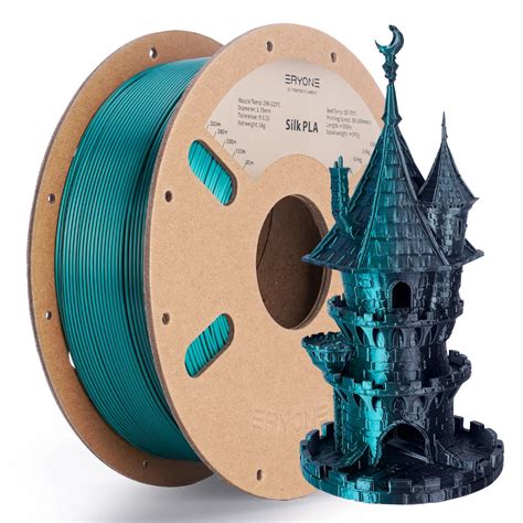 Filament Eryone Black Dark Green Silk Dual Color Pla