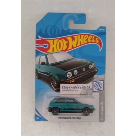 Hot Wheels Volkswagen Golf Mk Shopee Brasil