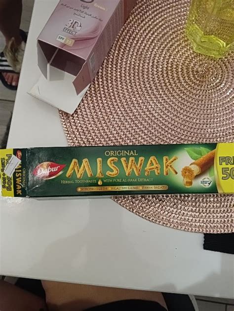 Dabur Original Miswak Herbal Toothpaste 170 G INCI Beauty