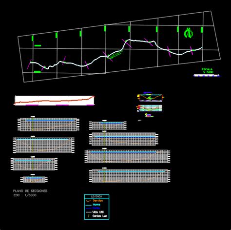 Presa De Embalse 2014 Cuchoquesera En AutoCAD Librería CAD