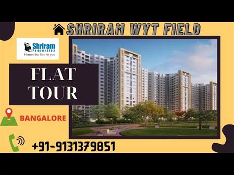 Shriram Wyt Field In Budigere Cross Bangalore Price Brochure Floor