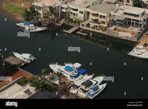 Aerial View Of The Seafront Residential Complex Of Pantai Mutiara In