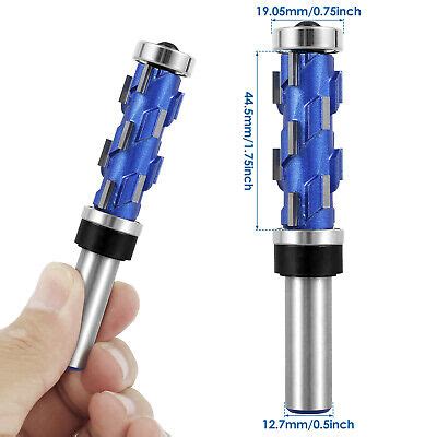 1 2 Shank Flush Trim Router Bit Trimming Bit Double Bearing Spiral