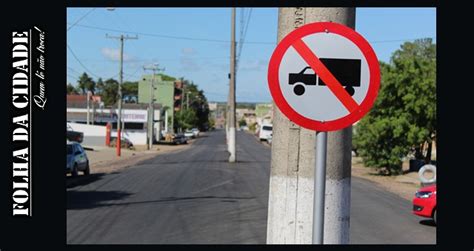 Tr Nsito De Caminh Es Proibido Em Novo Trecho Asfaltado Da De Abril