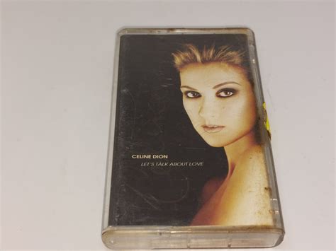 Celine Dion Let S Talk About Love Collectible Cassette Tape Music Album