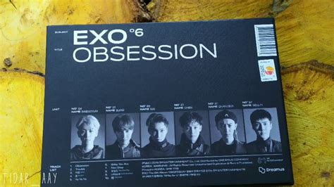 Unboxing Album Exo Obsession Exo Ver Part 2 Youtube