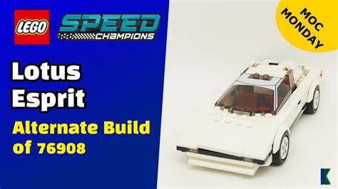 How To Build Lego Lotus Esprit Moc By Ilyabuilder Stop Motion