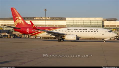 B 1756 Shenzhen Airlines Boeing 737 87L WL Photo by 吕伯钊 ID 1372584